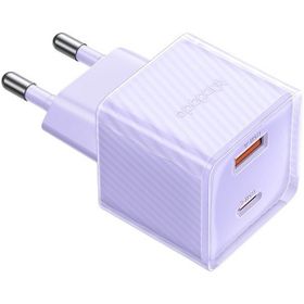 Mcdodo CH-4153 Mor 33W GaN PD Type-C USB Girişli Hızlı Şarj Aleti
