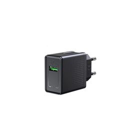 Mcdodo CH-5800 Vooc 22.5W 5.0A 1.2mt Siyah Şarj Cihazı + Type C Kablo