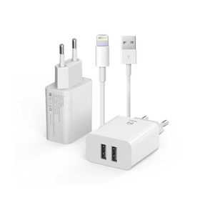 Mcdodo CH-662 iPhone 1 m 2.4A Beyaz Usb Şarj Adaptör Set