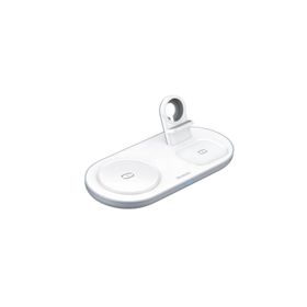 Mcdodo CH-7060 3 in 1 iPhone Air Pods Watch Magsafe Beyaz Kablosuz Şarj Cihazı