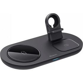 Mcdodo CH-7061 Siyah 3in1 Kablosuz Hızlı Şarj Aleti