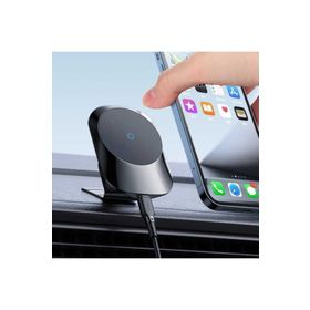 Mcdodo CH-7071 15W iPhone 12-13-14 Serileri Siyah Magsafe Manyetik Kablosuz Şarjlı Araç İçi Telefon Tutucu