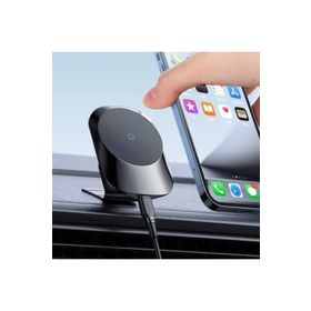 Mcdodo CH-7071 15W iPhone 12-13-14 Serileri Siyah Magsafe Manyetik Kablosuz Şarjlı Araç İçi Telefon Tutucu