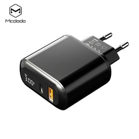 Mcdodo CH-7170 PD/QC3.0 18W Type C ve USB Girişli Göstergeli Şarj Cihazı