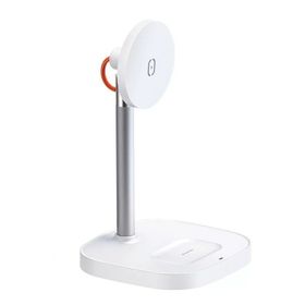 Mcdodo CH-7340 2 in 1 15W Magsafe iPhone Air Pods Kablosuz Şarj Standı