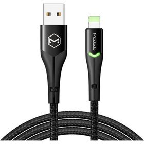 Mcdodo Çift Işıklı Led Switch 2a Iphone Lightning Siyah 1.2 m Şarj Kablosu