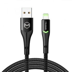 Mcdodo Çift Işıklı Led Switch 2a Iphone Lightning Siyah 1.2 m Şarj Kablosu