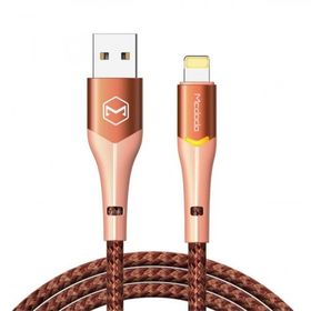 Mcdodo Çift Işıklı Led Switch 2a Iphone Lightning Turuncu 1.2 m Şarj Kablosu
