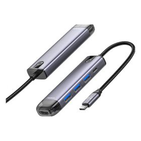 Mcdodo HU-7750 5in1 Type C Macbook Çevirici Çoklayıcı Adaptör