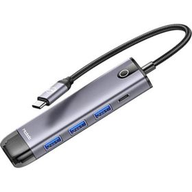 Mcdodo HU-7750 5in1 Type C Macbook Çevirici Çoklayıcı Adaptör
