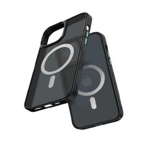 Mcdodo iPhone 12 Pro Max Mat Siyah Magsafe Telefon Kılıfı