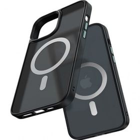 Mcdodo iPhone 12 Pro Max Mat Siyah Magsafe Telefon Kılıfı