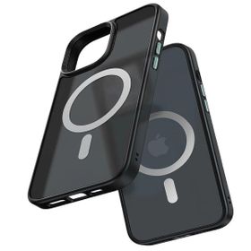 Mcdodo iPhone 13 Pro Mat Siyah Magsafe Telefon Kılıfı