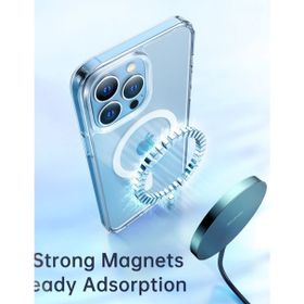 Mcdodo PC-1660 İPHONE13 Pro Şeffaf-Mat Magsafe Kılıf