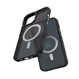 Mcdodo PC-2679 iPhone 13 Pro Max Magsafe Mat Siyah Telefon Kılıfı