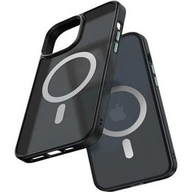 Mcdodo PC-2679 iPhone 13 Pro Max Magsafe Mat Siyah Telefon Kılıfı