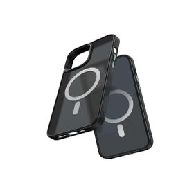 Mcdodo PC-2679 iPhone 13 Pro Max Magsafe Mat Siyah Telefon Kılıfı