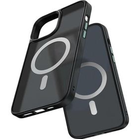 Mcdodo PC-2679 iPhone 13 Pro Max Magsafe Mat Siyah Telefon Kılıfı
