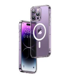 Mcdodo PC-3092 iPhone 14 Pro Mat Şeffaf Magsafe Kılıf