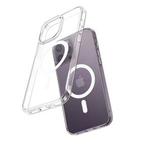Mcdodo PC-5330 iPhone 15 Magsafe Şeffaf Kılıf