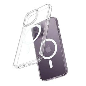 Mcdodo PC-5330 iPhone 15 Magsafe Şeffaf Kılıf