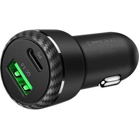 Mcdodo Pd Type-C Quıck Car 36W Siyah Charger Dual