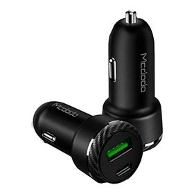 Mcdodo Pd Type-C Quıck Car 36W Siyah Charger Dual