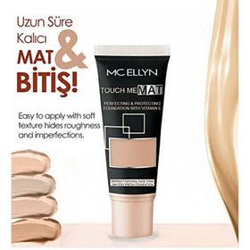 Mcellyn Touch Me Matte Face Tone 02 Fondöten