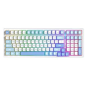 Mchose MC-G98S-2 G98 Pro %98 RGB Kablosuz Hotswap Mavi Mekanik Gaming Klavye