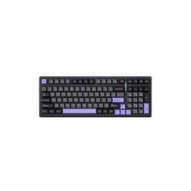 Mchose MC-G98S-3 G98 Pro %98 RGB Kablosuz Hotswap Siyah Mor Mekanik Gaming Klavye
