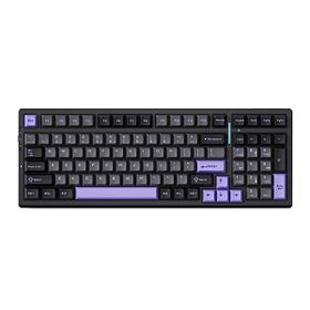Mchose MC-G98S-3 G98 Pro %98 RGB Kablosuz Hotswap Siyah Mor Mekanik Gaming Klavye