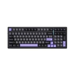 Mchose MC-G98S-3 G98 Pro %98 RGB Kablosuz Hotswap Siyah Mor Mekanik Gaming Klavye