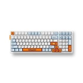 Mchose MC-G98S-7 G98 Pro %98 RGB Kablosuz Hotswap Turuncu Mavi Mekanik Gaming Klavye