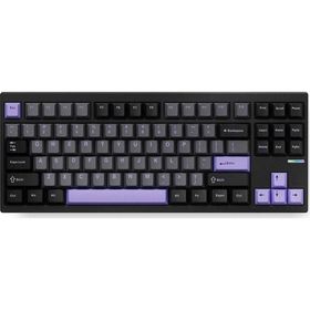 Mchose MC-GX87-A3 GX87 Max %80 TKL RGB Kablosuz Hotswap Black Anodic Oxidation Mekanik Gaming Klavye