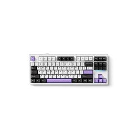 Mchose MC-K87-13 K87 %80 TKL RGB Kablosuz Hotswap Mor Mekanik Gaming Klavye