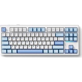 Mchose MC-K87-2 K87 %80 TKL RGB Kablosuz Hotswap Mavi Mekanik Gaming Klavye