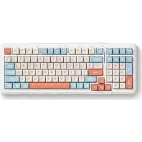 Mchose MC-K99-4A K99 %98 RGB Kablosuz Hotswap Horizon Orange Mekanik Gaming Klavye