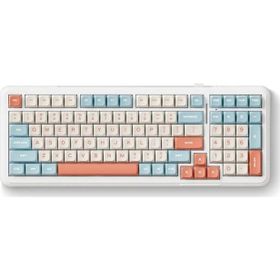 Mchose MC-K99-4A K99 %98 RGB Kablosuz Hotswap Horizon Orange Mekanik Gaming Klavye