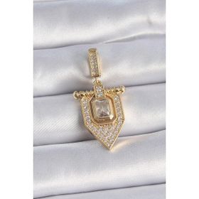 MCM Group Pirinç Gold Renk Baget Zirkon Taşlı Ajda Charm