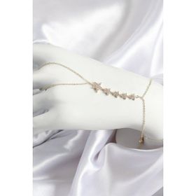 MCM Group Pirinç Gold Zirkon Taşlı Yıldız Şahmeran