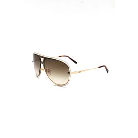 MCM Unisex MCM 143S 210,Güneş Gözlüğü,METAL ALTIN Çerçeve KAHVERENGİ Cam,63