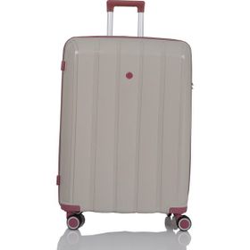 Mcs V305 75 cm Beyaz Pudra Polipropilen Valiz