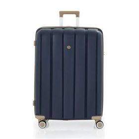 Mcs V305 75 cm Lacivert Kahve Polipropilen Valiz