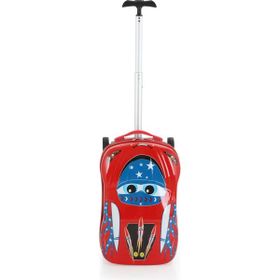 Mcs V306 Abs Rocket Car Kırmızı Çocuk Valizi
