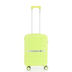 Mcs V366 55 cm Güneş Limon Sarı Polipropilen Valiz