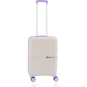 Mcs V374 55 cm Beyaz Lila Polipropilen Valiz