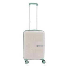 Mcs V374 55 cm Beyaz Su Yeşili Polipropilen Valiz