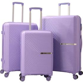Mcs V374 Lila Polipropilen 3'lü Valiz Seti