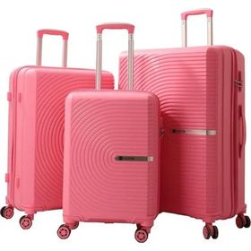 Mcs V374 Pembe Polipropilen Üçlü Valiz Seti