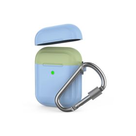 Mcstorey Airpods Case Silikon Paslanmaz Kemer Klips Yedek Kapak Hediyeli Pt86z Koruyucu Kılıf